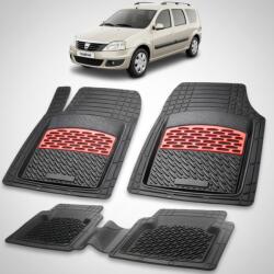 TeamCar® Covorașe Dacia Logan MCV I 2006-2013 Compatibile | Red Edition - TeamCar® (SKU1DACIALOG76a0a7bagyed)