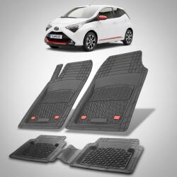 TeamCar Covorase Toyota Aygo AB40 Compatibile Hatchback 2018-2021 | Black (SKUTOYAYGO1234)