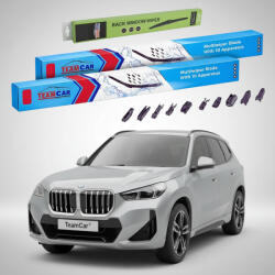 TeamCar Ștergătoare BMW X1 (U11) 2022-prezent | Set Față și Spate Flat Premium - TeamCar® (TC-X1U11-6540300FLP)