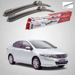 TeamCar Ștergătoare Honda City Gen V (GM2/GM3) Sedan 2009-2011 | Set Față Flat - TeamCar® (TC-CITYGV600375FL)