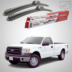 TeamCar Ștergătoare Ford F150 Standard Cab Pick-up 2008-prezent | Set Față Flat - TeamCar® (TC-F150STDCUP550550F)