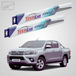 TeamCar Ștergătoare Toyota Hilux Gen VIII Pick-up 2015-prezent | Set Față Hibrid - TeamCar® (TC-HILUX8-5540HB)
