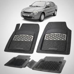 TeamCar Covorase Renault Clio Symbol 1 Sedan Compatibile 2000-2002 | Silver (R9QE2NLT)