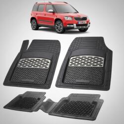 TeamCar Covorase Skoda Yeti I Compatibile 2009-2017 | Silver (SKUx6SKODAv0015kgfgfyt)