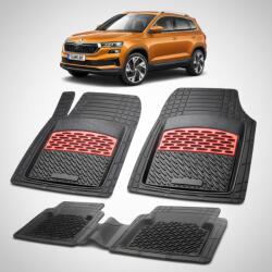 TeamCar Covorașe Skoda Karoq I 2017+ | Red Edition - TeamCar® (SKU76SKODAxs0018mndtr)