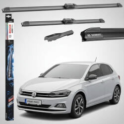 Bosch Ștergătoare față pentru VW Polo VI (AW1, BZ1, AE1) 2017+ | Bosch Aerotwin A863S (A863S3)