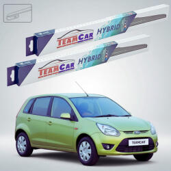TeamCar Ștergătoare Ford Figo Hatchback 2010-prezent | Set Față Hibrid - TeamCar® (TC-FORD4GFD)