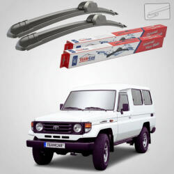 TeamCar Ștergătoare Toyota Land Cruiser J7 SUV 1984-2001 | Set Față Flat - TeamCar® (TC-LCJ7-4242FL)