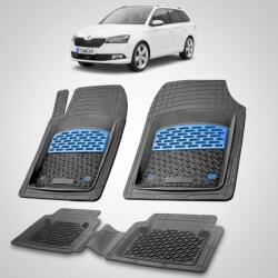TeamCar Covorașe Skoda Fabia III Combi Facelift 2018-2021 | Blue Edition - TeamCar® (derqw6tgf141)