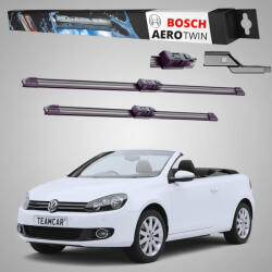 Bosch Set Dedicat Ștergătoare față pentru VW Golf VI Convertible 2011-2016 | Bosch Aerotwin A979S (A979S-GOLF6C-517)