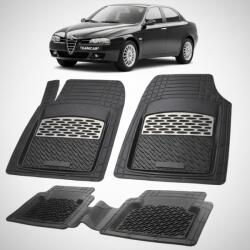 TeamCar Covorase Alfa Romeo 156 Generatia I Compatibile 1997-2003 | Silver (SKUALFA0002hghgy)