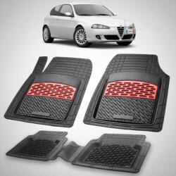 TeamCar Covorase Alfa Romeo 147 Hatchback 3 Usi Facelift Compatibile 2004-2010 | Red (1AzALFRMO)