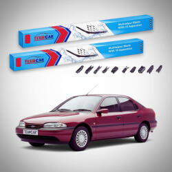TeamCar Ștergătoare Ford Mondeo Mk1 Sedan 1993-1996 | Set Față Flat Premium - TeamCar® (TC-MONDEOMK1SED530500FP)