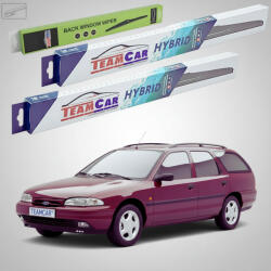 TeamCar Ștergătoare Ford Mondeo Mk1 Estate 1993-1996 | Set Față și Spate Hibrid - TeamCar® (TC-MONDEOMK1EST530500340HB)