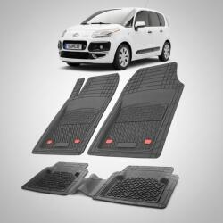 TeamCar® Covorase Citroen C3 Picasso MPV Gen1 Compatibile 2009-2017 | Black (FRTwGHKL2)