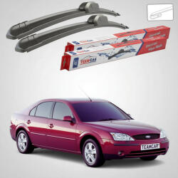 TeamCar Ștergătoare Ford Mondeo Mk3 Hatchback 2000-2007 | Set Față Flat - TeamCar® (TC-MONDEOMK3HB550500FL)
