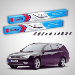 TeamCar Ștergătoare Ford Mondeo Mk3 Estate 2000-2007 | Set Față Flat Premium - TeamCar® (TC-MONDEOMK3EST550500FP)