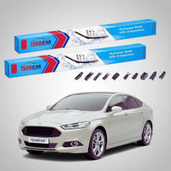 TeamCar Ștergătoare Ford Mondeo Mk5 Hatchback 2014-2024 | Set Față Flat Premium - TeamCar® (TC-MONDEOMK5HB680680FP)