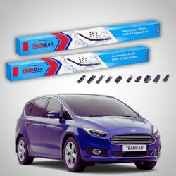 TeamCar Ștergătoare Ford S-Max Mk2 CD391 2015-prezent | Set Față Flat Premium - TeamCar® (TC-SMAXMK2CD391750750FLP)