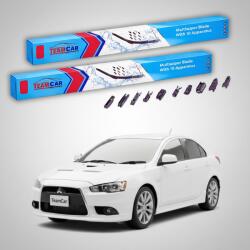 TeamCar Stergatoare Mitsubishi Galant Fortis Sportback (CX_A) 2008-2009 | Set Fata Flat Premium - TeamCar (TC-GFTSB600FLP)