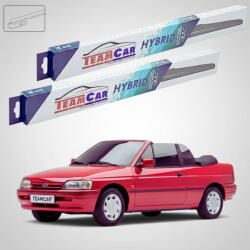 TeamCar Ștergătoare Ford Escort Gen V VI Cabriolet 1990-1994 | Set Față Hibrid - TeamCar® (TC-FORD1XXD)