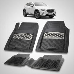 TeamCar Covorașe Mazda CX-3 DK Facelift 2018-2021 | Silver Edition - TeamCar® (TCMAZDwACX9TBS)