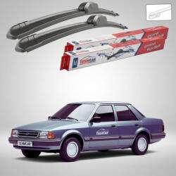 TeamCar Ștergătoare Ford Orion Mk1 Sedan 1983-1986 | Set Față Flat - TeamCar® (TC-ORIONMK1450450FL)