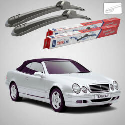 TeamCar Ștergătoare Mercedes-Benz CLK Cabriolet A208 1998-2002 | Set Față Flat - TeamCar® (TC-MERCEDESCLKA208600F)