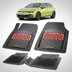 TeamCar Covorase Volkswagen Golf 8 Hatchback Compatibile 2019-2025 | Red (VWmVIIIHATCHBACKhghj)