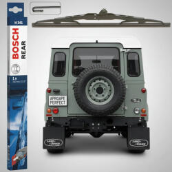 Bosch Ștergător Lunetă Land Rover Defender Cabrio (L316) 1990-2016 | Bosch Twin H341 (BOSCHREARH341LRDEFC)