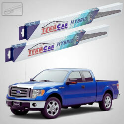 TeamCar Ștergătoare Ford F150 Extended Cab Pick-up Gen XII+ 2008-prezent | Set Față Hibrid - TeamCar® (TC-F15ICKUP550550H)