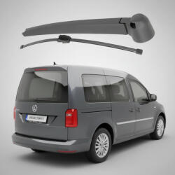 MAMMOOTH Braț și Lamelă Ștergător Spate Stânga VW Caddy 3, Transporter T5 (2003-2015) - 410mm, Mammooth MMT RAW 001 (MMT-RAW001-VW-CADDY3-T5-STANGA)