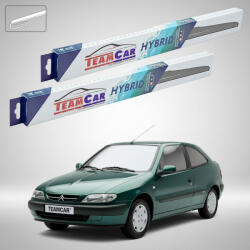 TeamCar Ștergătoare Citroën Xsara Coupé N0 1998-2005 | Set Față Hibrid - TeamCar® (TC-XSARAN0-550500HB)