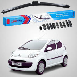 TeamCar Ștergătoare Citroën C1 Gen I B0 Hatchback 2005-2014 | Ștergător Față Flat Premium - TeamCar® (TC-C1B0650FLP)