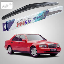 TeamCar Ștergătoare Mercedes-Benz Clasa C W202 1993-2000 | Set Față Hibrid - TeamCar® (TC-MBCLASACW2026000H)