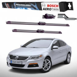 Bosch Set Dedicat Ștergătoare față pentru VW Passat CC B6 2008-2012 | Bosch Aerotwin A979S (A979S-PASSATCC-357)