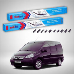 TeamCar Ștergătoare Citroën Jumpy U6 1995-2006 | Set Față Flat Premium - TeamCar® (TC-JMPY-6550FLP)
