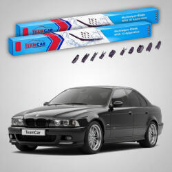 TeamCar Ștergătoare BMW M5 Sedan (E39) 1998-2003 | Set Față Flat Premium - TeamCar® (TC-M5E39SD-6555FLP)