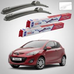 TeamCar Ștergătoare Mazda 2 DE Facelift 2010-2014 | Set Față Flat - TeamCar® (TC-MZ2DEFL10600350F)