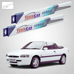 TeamCar Ștergătoare Ford Escort Gen VII Cabriolet 1995-2001 | Set Față Hibrid - TeamCar® (TC-FORDK1FF)