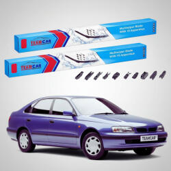 TeamCar Ștergătoare Toyota Carina E Hatchback 1992-1997 | Set Față Flat Premium - TeamCar® (TC-CARINAEHB-5345FLP)