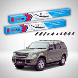 TeamCar Ștergătoare Ford Explorer SUV Gen III 2001 | Set Față Flat Premium - TeamCar® (TC-FORDK1E)