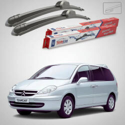 TeamCar Ștergătoare Citroën C8 EA/EB Monovolum 2005-2010 | Set Față Flat - TeamCar® (TC-C8EAEBM650650FL)