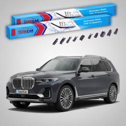 TeamCar Ștergătoare BMW X7 (G07) 2019-prezent | Set Față Flat Premium - TeamCar® (TC-X7G07-6550FLP)
