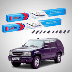 TeamCar Ștergătoare Ford Explorer SUV Gen II 1999-2001 | Set Față Flat Premium - TeamCar® (TC-FORDK1S)