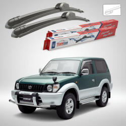 TeamCar Ștergătoare Toyota Land Cruiser J9 Seria 90 1996-2006 | Set Față Flat - TeamCar® (TC-LCJ9-4745FL)