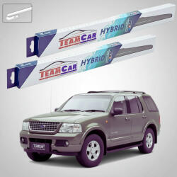 TeamCar Ștergătoare Ford Explorer SUV Gen III 2001 | Set Față Hibrid - TeamCar® (TC-FORDK1W)