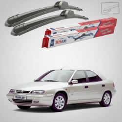 TeamCar Ștergătoare Citroën Xantia X2 Facelift Hatchback 1998-2001 | Set Față Flat - TeamCar® (TC-XANTX2F-600475FL)