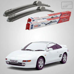 TeamCar Ștergătoare Toyota MR2 II W2 SW20 1989-1999 | Set Față Flat - TeamCar® (TC-MR2IIW2-5045FL)