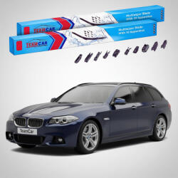 TeamCar Ștergătoare BMW Seria 5 Touring (F11) 2009-2017 | Set Față Flat Premium - TeamCar® (TC-5TF11-6545FLP)